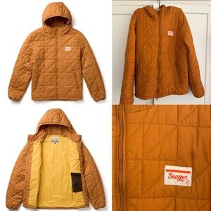Seager Ruff & Tuff Puff Jacket Orange